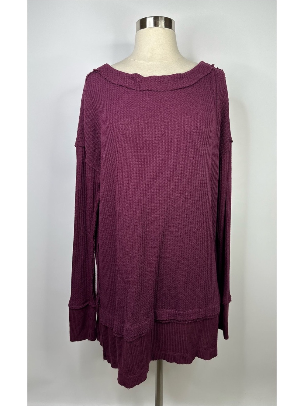 We The Free Casual Long Sleeve Tunic Top